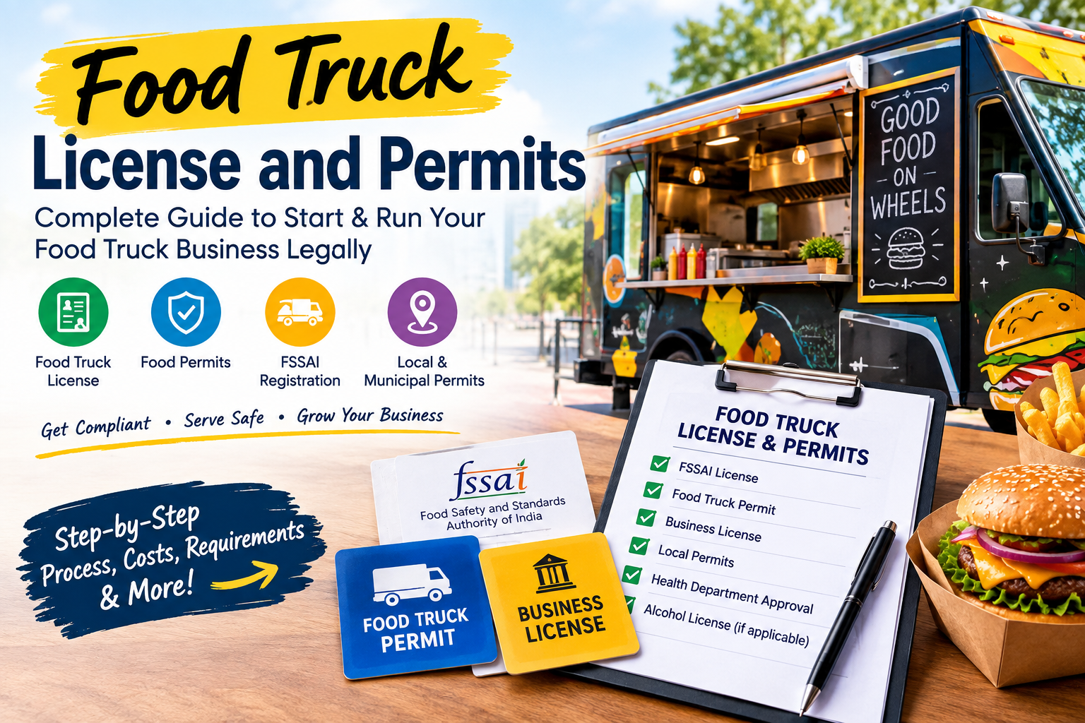 Food Truck License and Permits | Food Truck License | FSSAI License